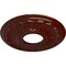 Ekena Millwork Blackthorn Ceiling Medallion (Canopies up to 4 7/8"), 11 3/4"OD x 3 5/8"ID x 1"P, Brushed Mahogany CM11BLBMF - alternate 4